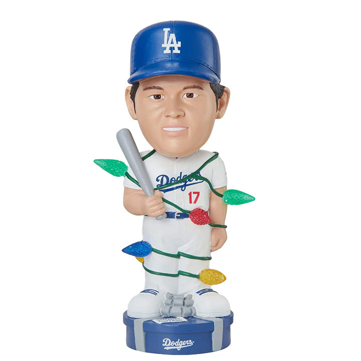 Shohei Ohtani Holiday Lights Bobblehead