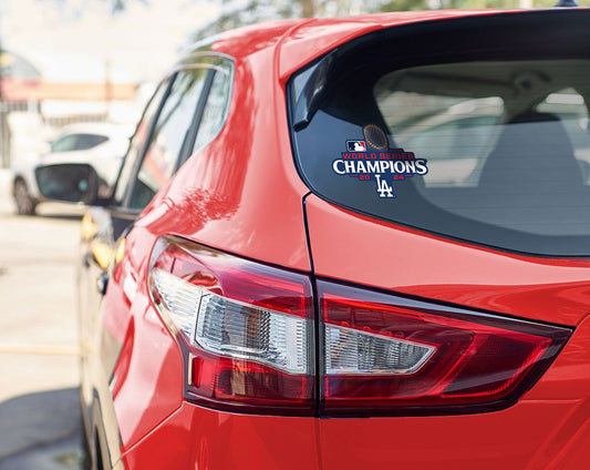 World Series Champions Dodgers Decal