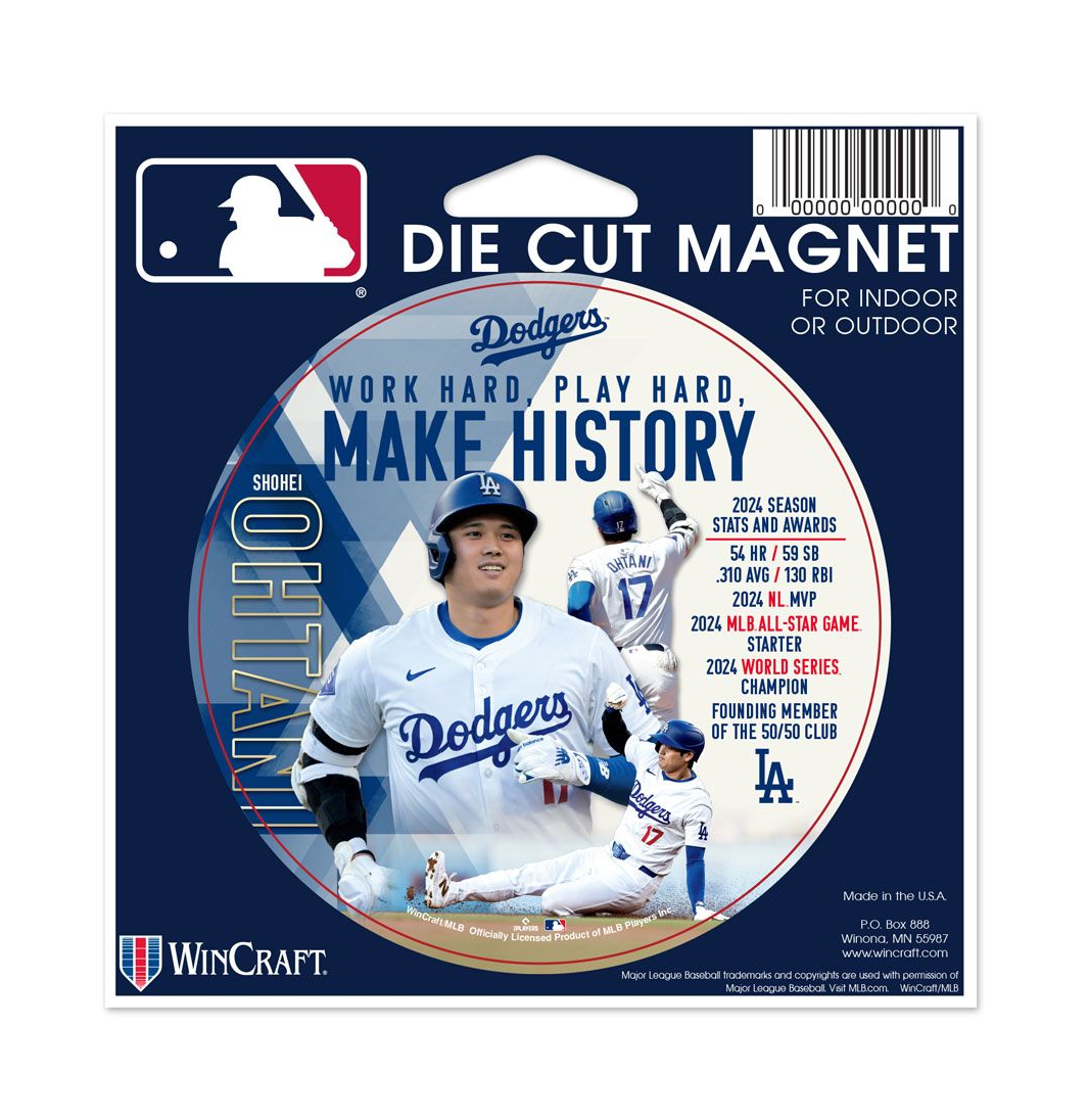 Shohei Ohtani Die Cut Magnet