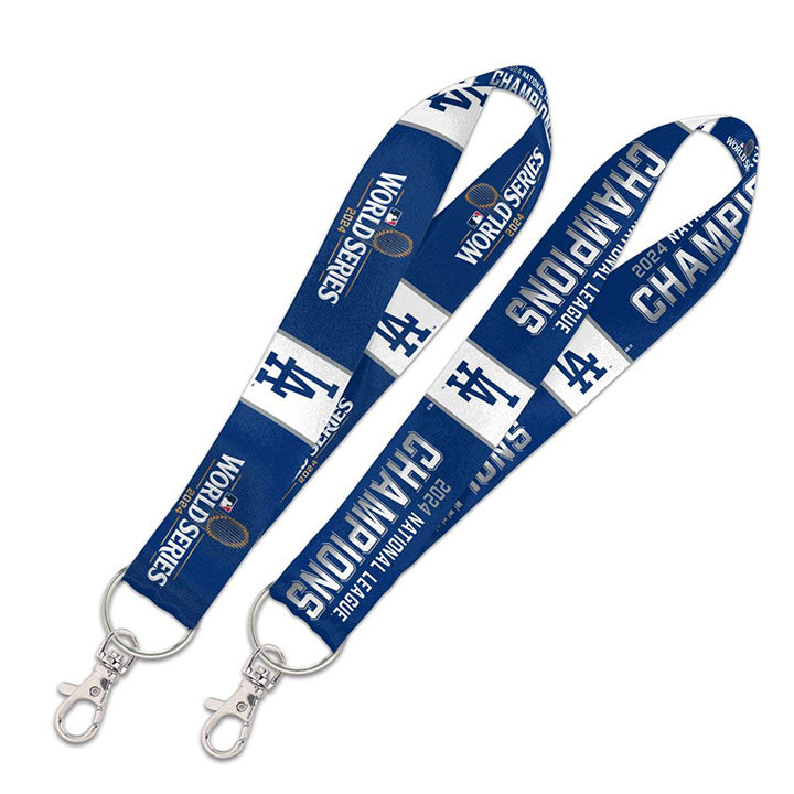 National League Champions Dodgers Lanyard Key Strap 1"