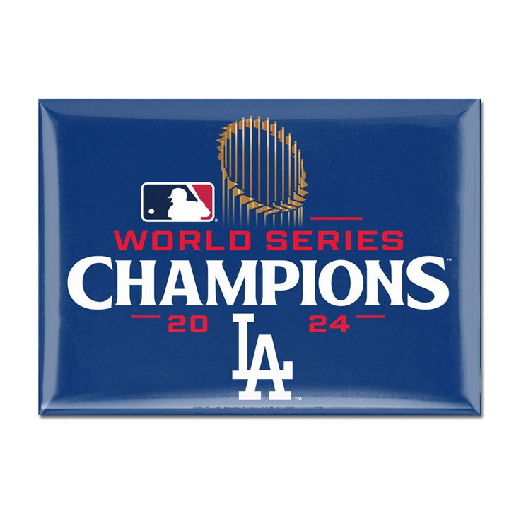 World Series Champions Dodgers Metal Magnet