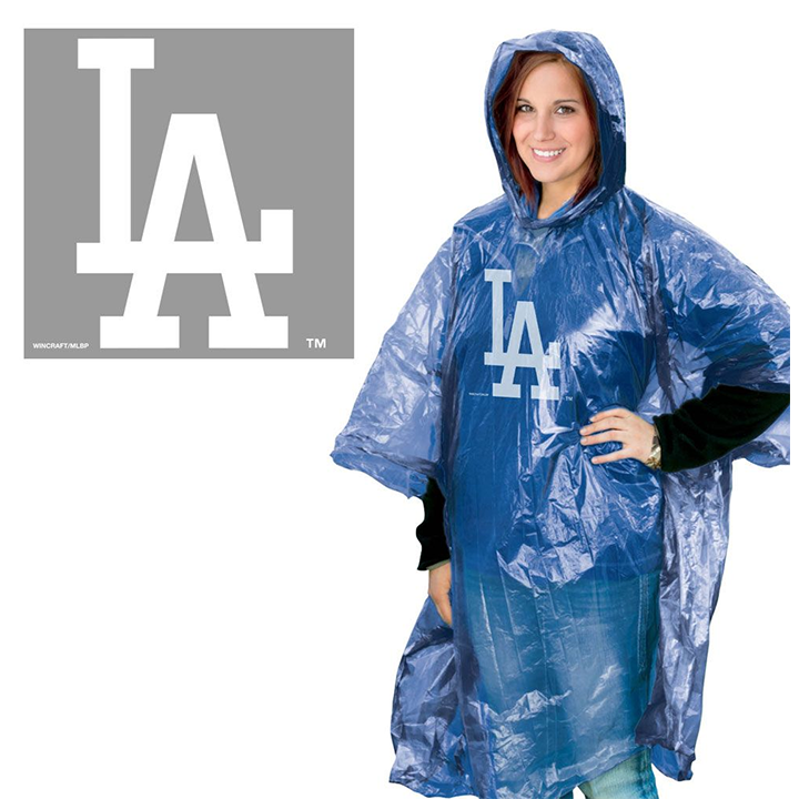 Los Angeles Dodgers Rain Poncho