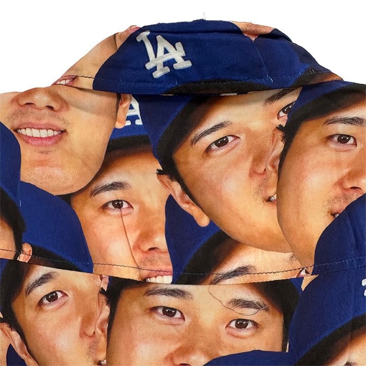 Shohei Ohtani All-Over Face Collared Shirts
