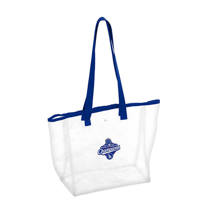 LA Dodgers 2025 World Series Champions Clear Tote