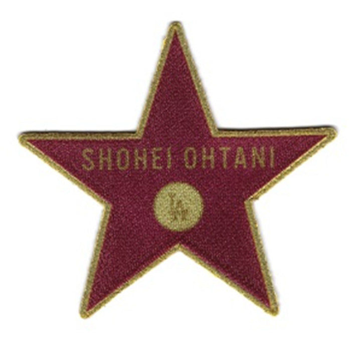 Los Angeles Dodgers - Ohtani #17 Hollywood Star Fanpatch