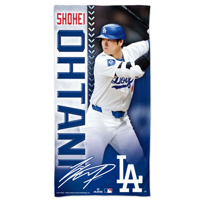 Shohei Ohtani Beach Towel 30" x 60"