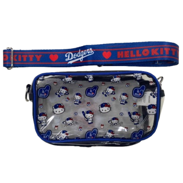 Hello Kitty x Dodgers Clear Crossbody Bag