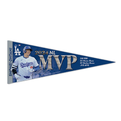 Shohei Ohtani MVP Premium Pennant 12" x 30"