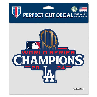 World Series Champions Dodgers Decal
