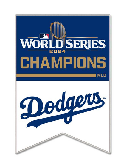 World Series Champions Dodgers Collector Pin