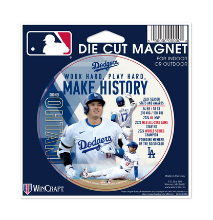 Shohei Ohtani Die Cut Magnet