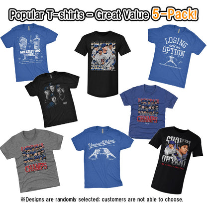 Dodgers Fan Tee 5-Pack Set