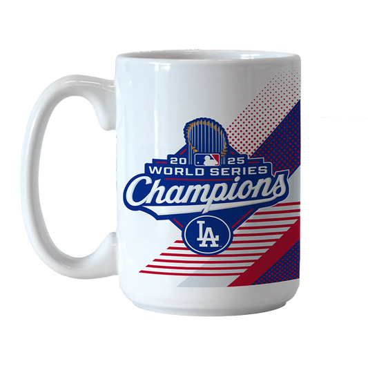 LA Dodgers 2025 World Series Champions 15oz Sublimated Mug