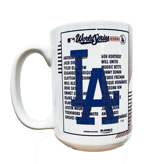 LA Dodgers 2025 World Series Champions 15oz Sublimated Mug