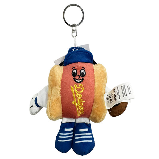 LA DODGERS Dodger Hot Dog Keychain