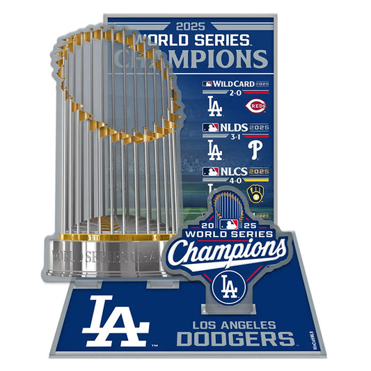 World Series Champions Los Angeles Dodgers Acrylic Stand Up Set