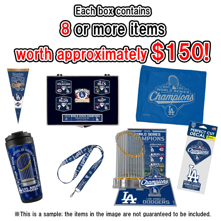 Dodgers 2025 Back-to-Back Champions Premium Mystery Box