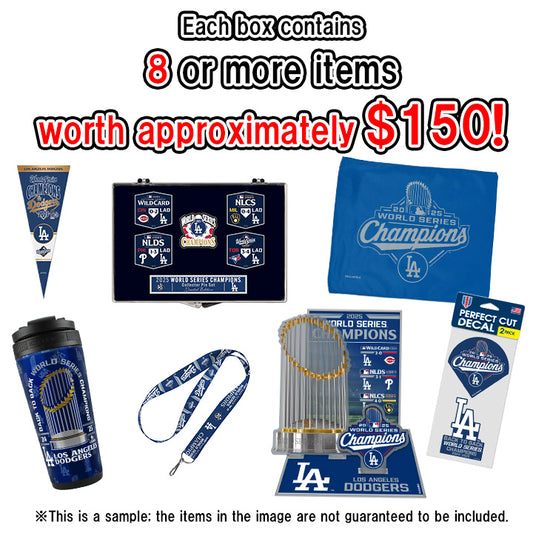 Dodgers 2025 Back-to-Back Champions Premium Mystery Box