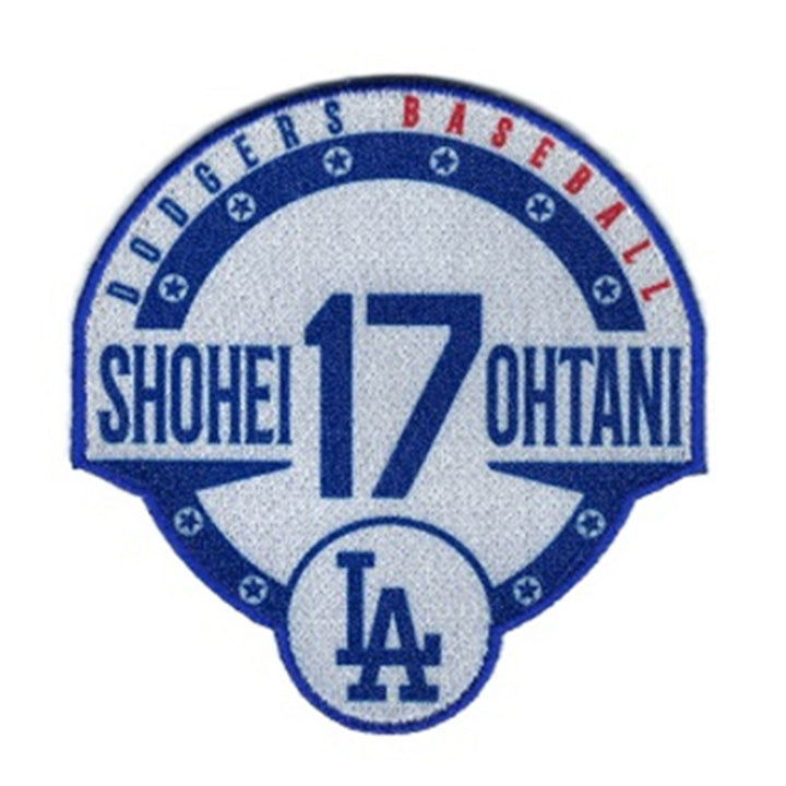 Los Angeles Dodgers - Ohtani #17 Player Badge Fanpatch