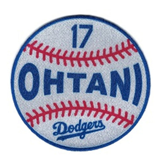 Los Angeles Dodgers - Ohtani #17 Big Ball Fanpatch
