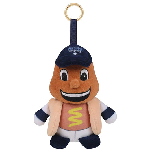Los Angeles Dodgers Dodger Dog Key Chain Plush