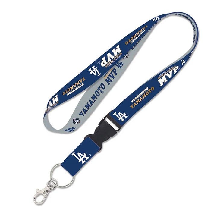 World Series Champions Lanyard w/detachable buckle 1" Yoshinobu Yamamoto