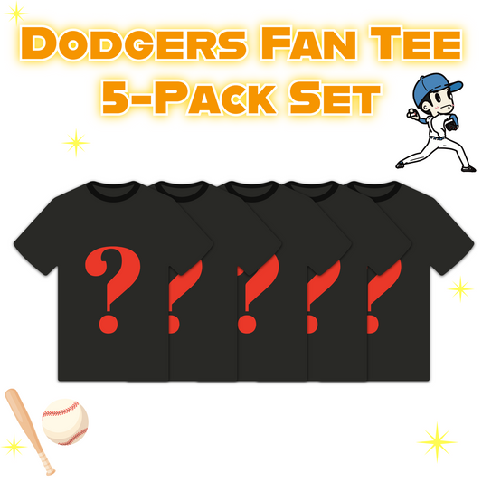 Dodgers Fan Tee 5-Pack Set
