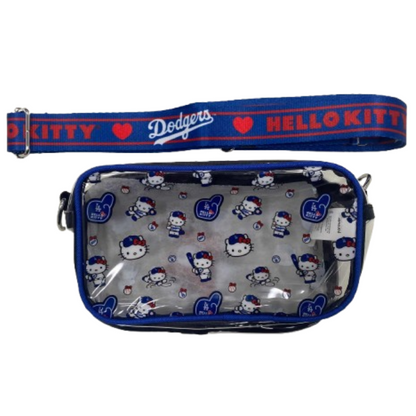 Hello Kitty x Dodgers Clear Crossbody Bag