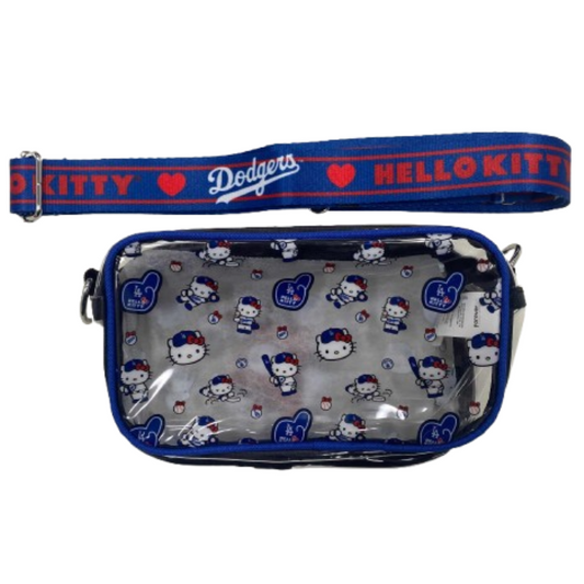 Hello Kitty x Dodgers Clear Crossbody Bag