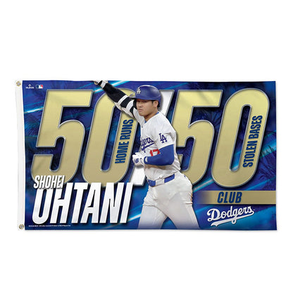 Shohei Ohtani Dodgers Deluxe Flag