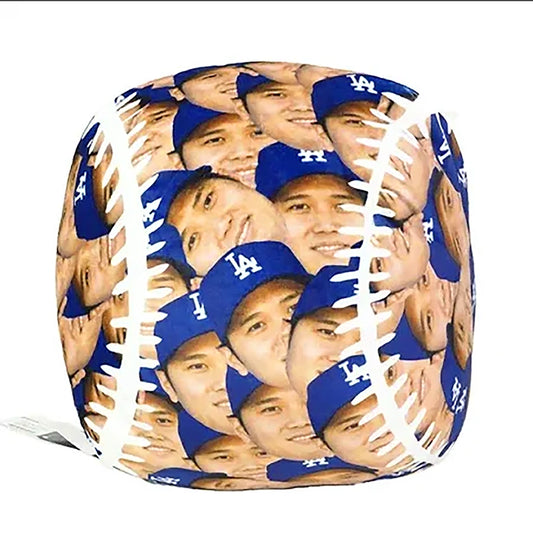 Shohei Ohtani All-Over Face Pillow Cushion