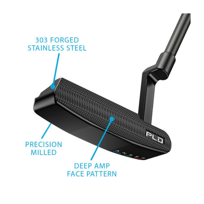 PLD Milled Anser Matte Black Putter